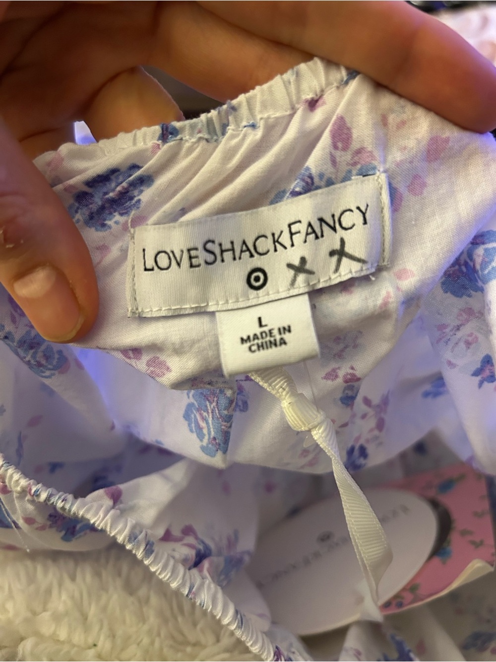 NWT LoveShackFancy x Target Gemma Maxi Dress Floral Cottagecore Size Large - Picture 6 of 12